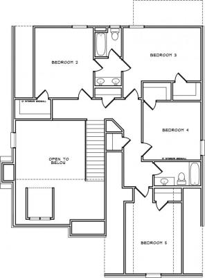 Home Plan - Second Level