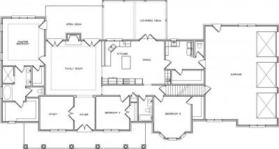 Home Plan - Main Level