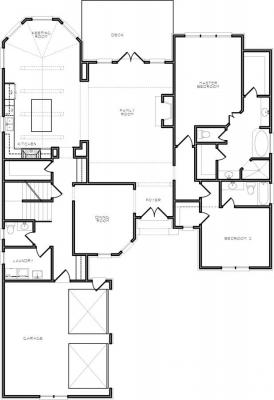 Home Plan - Main Level