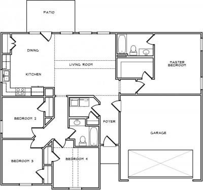 Home Plan - Main Level