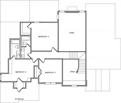 Home Plan - Second Level