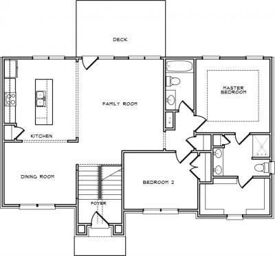 Home Plan - Main Level