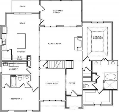 Home Plan - Main Level