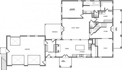 Home Plan - Main Level