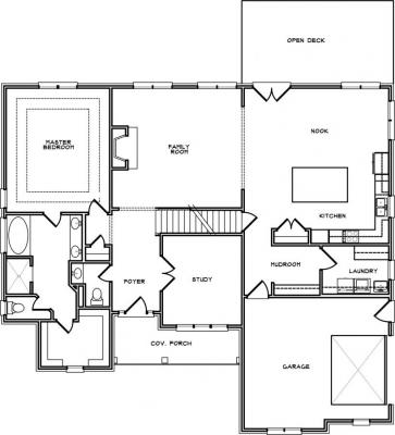 Home Plan - Main Level