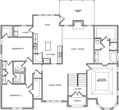 Home Plan - Main Level