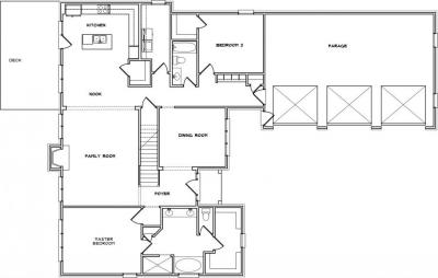 Home Plan - Main Level