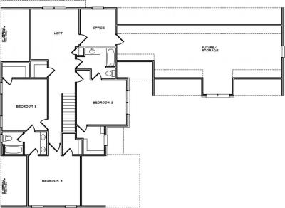 Home Plan - Second Level