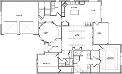 Home Plan - Main Level