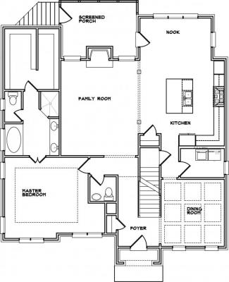 Home Plan - Main Level