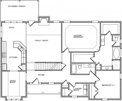 Home Plan - Main Level