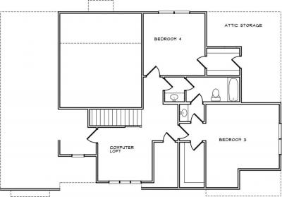 Home Plan - Second Level