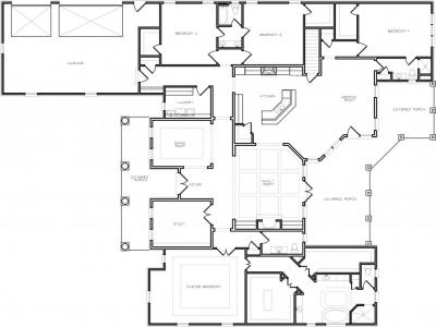 Home Plan - Main Level