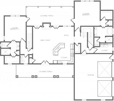 Home Plan - Main Level