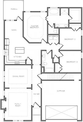 Home Plan - Main Level