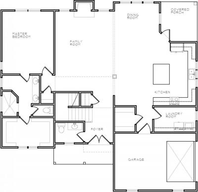 Home Plan - Main Level