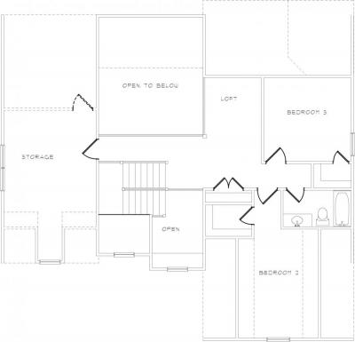 Home Plan - Second Level