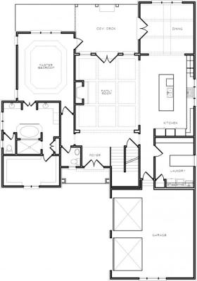 Home Plan - Main Level