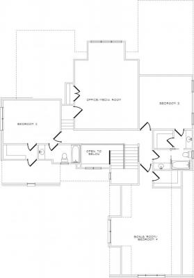 Home Plan - Second Level