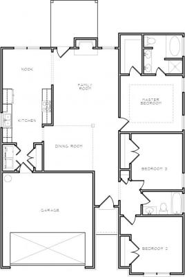 Home Plan - Main Level