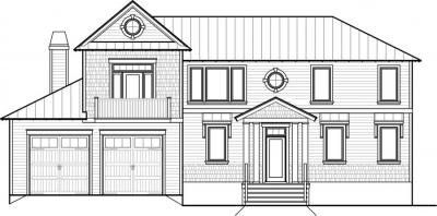 Home Plan - Front View