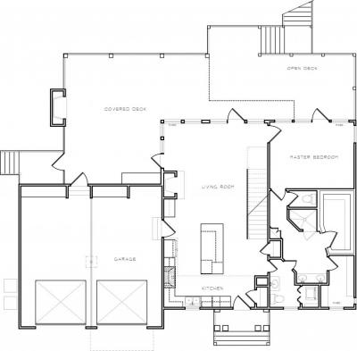 Home Plan - Main Level