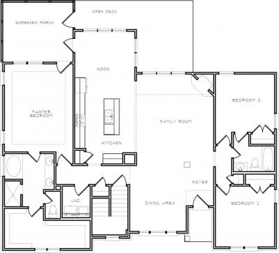 Home Plan - Main Level