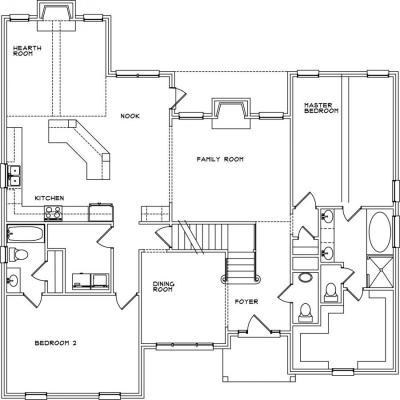 Home Plan - Main Level