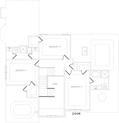 Home Plan - Second Level