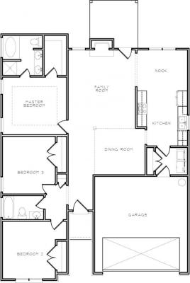 Home Plan - Main Level