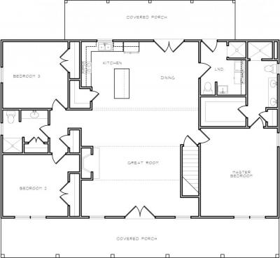 Home Plan - Main Level