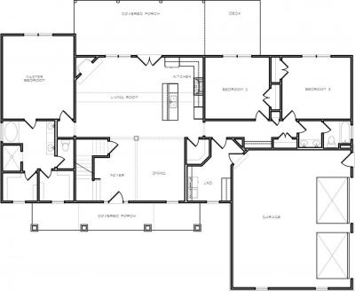 Home Plan - Main Level