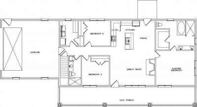 Home Plan - Main Level