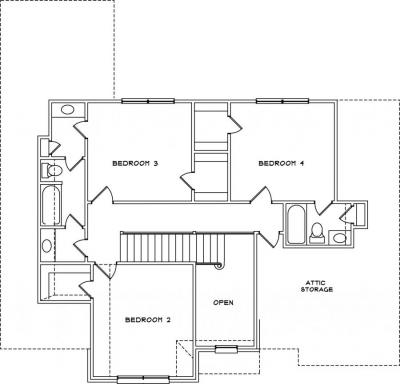 Home Plan - Second Level