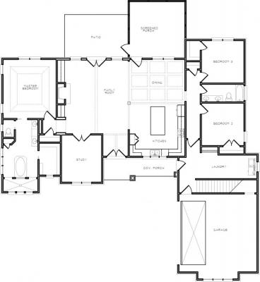 Home Plan - Main Level