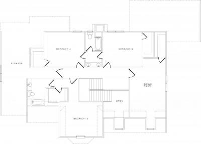 Home Plan - Second Level