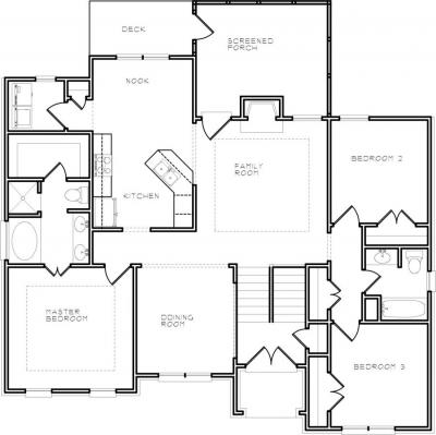 Home Plan - Main Level