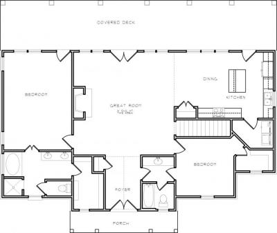 Home Plan - Main Level