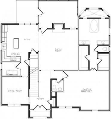 Home Plan - Main Level