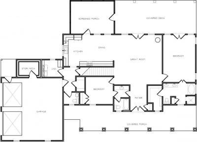 Home Plan - Main Level