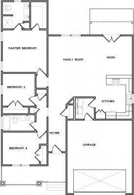 Home Plan - Main Level