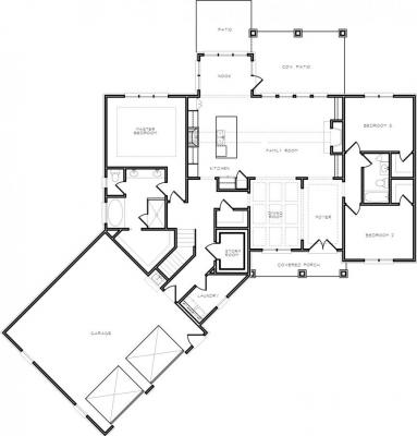 Home Plan - Main Level