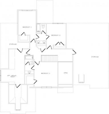 Home Plan - Second Level