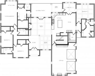 Home Plan - Main Level