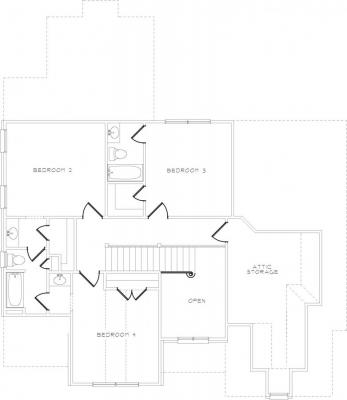 Home Plan - Second Level