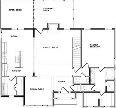 Home Plan - Main Level