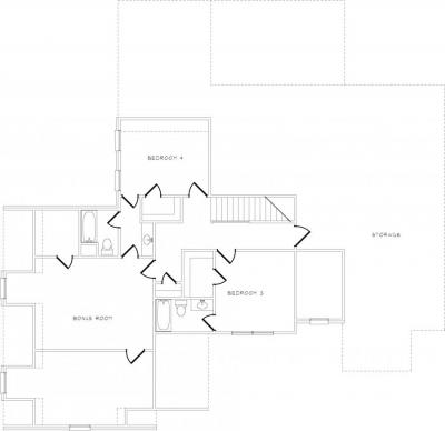 Home Plan - Second Level