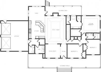 Home Plan - Main Level