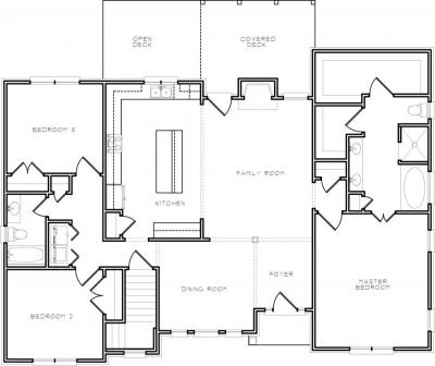 Home Plan - Main Level