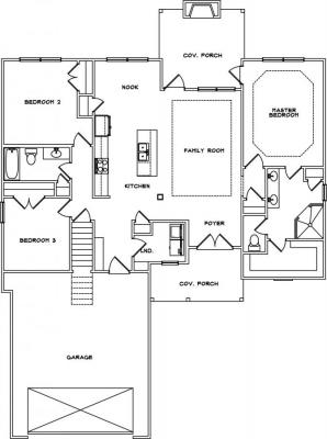 Home Plan - Main Level